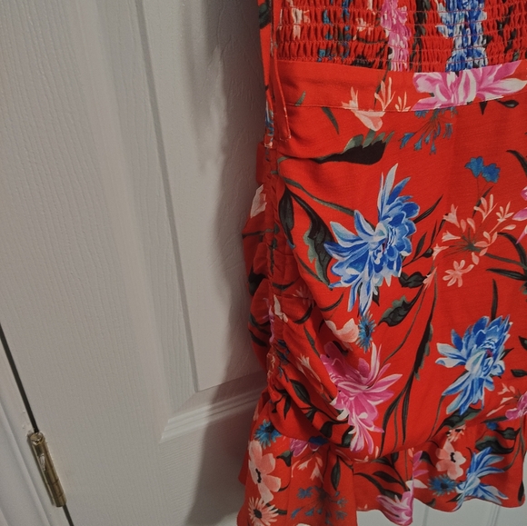 Ali & Jay Red Floral Midi Dress - Picture 5 of 7